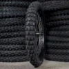 The 18” front wheel for a Surron e-bike with OFF-ROAD tires.
