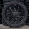The 16" rear wheel for a Talaria XXX e-bike with OFF-ROAD tires.