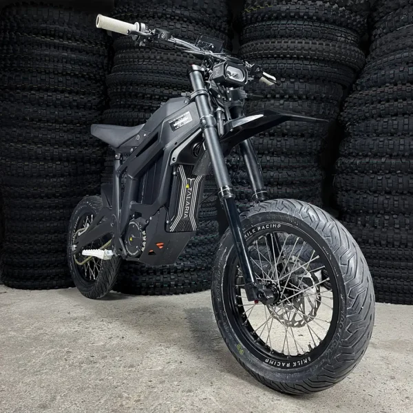 The 14” PitBike Set for a Talaria XXX e-bike with ON-ROAD tires.