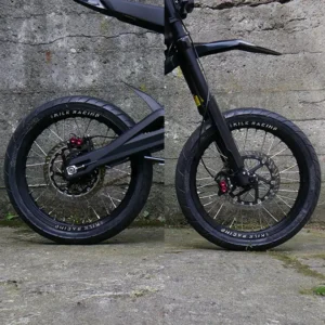 The 16” Supermoto Superlight Set for a Talaria XXX e-bike with ON-ROAD tires.