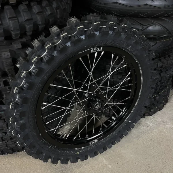 OFF-ROAD SUPERWIDE 19" & 16" PREMIUM WHEELSET WITH TIRES SURRON /  TALARIA / XXX / E RIDE PRO - Image 2