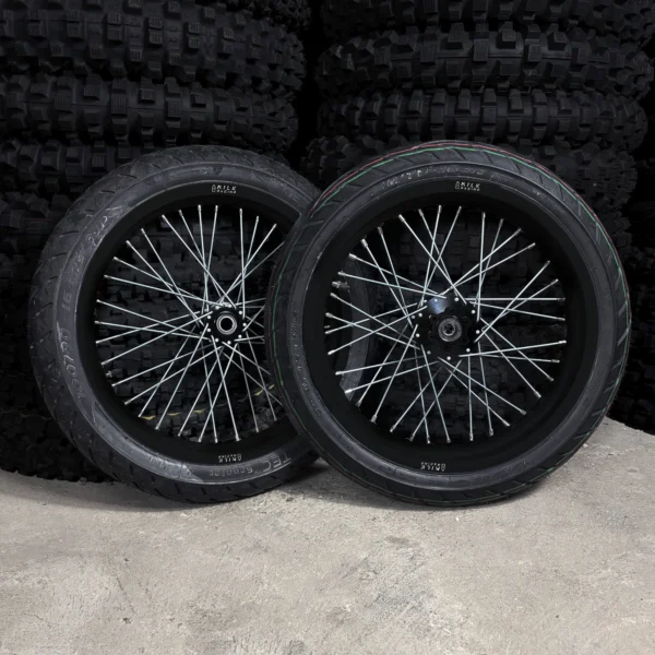 ON-ROAD SUPERWIDE 16" SUPERMOTO WHEELSET WITH TIRES SURRON / TALARIA / XXX / E RIDE PRO